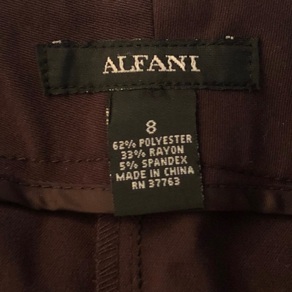 Alfani Pants Straight Cut - Picture 3 of 5